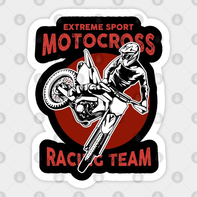 extreme motorcross Sticker by Wagum Std